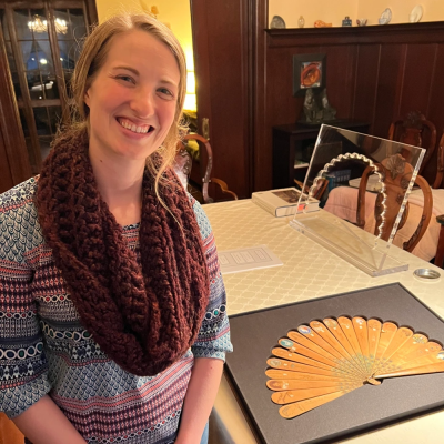 Art Curator Caroline Haller '17