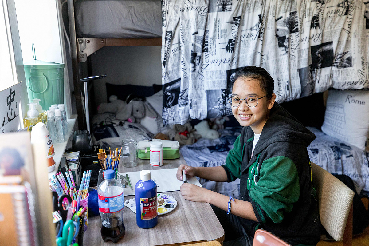 Art happens anywhere (and everywhere) at Sweet Briar!