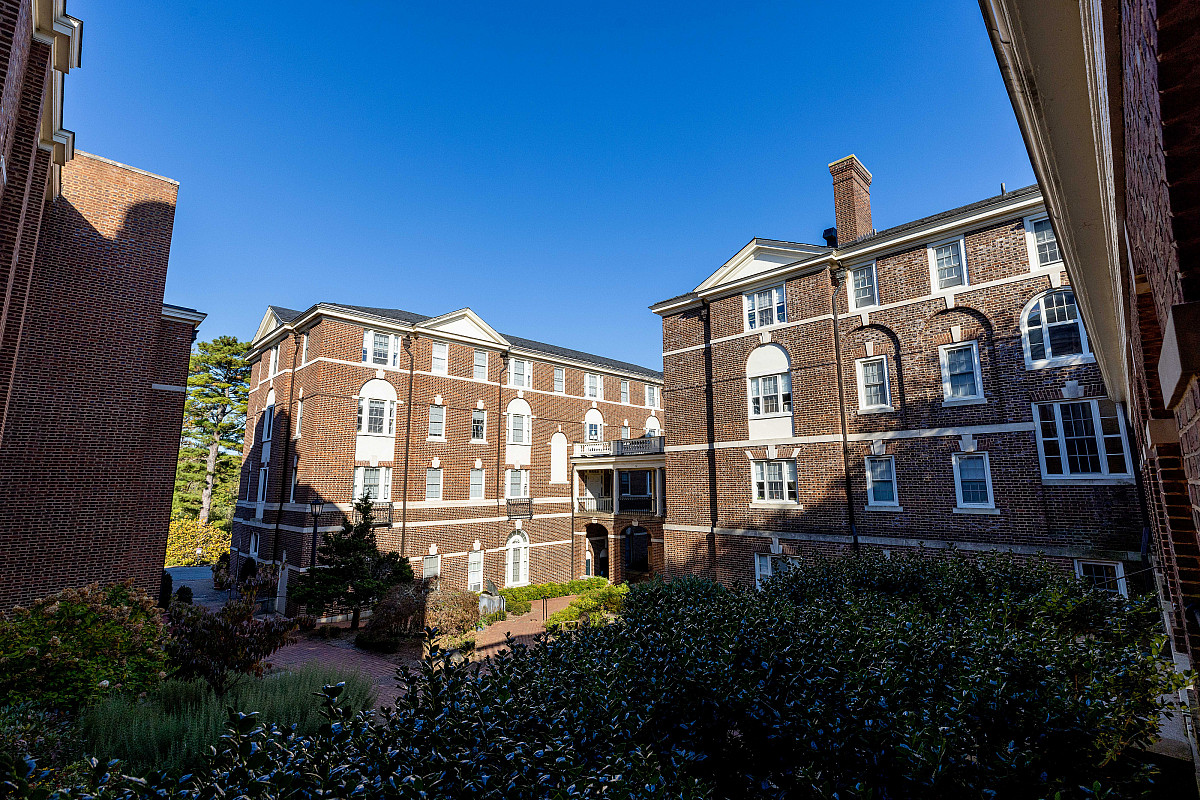 Exterior of residence hall