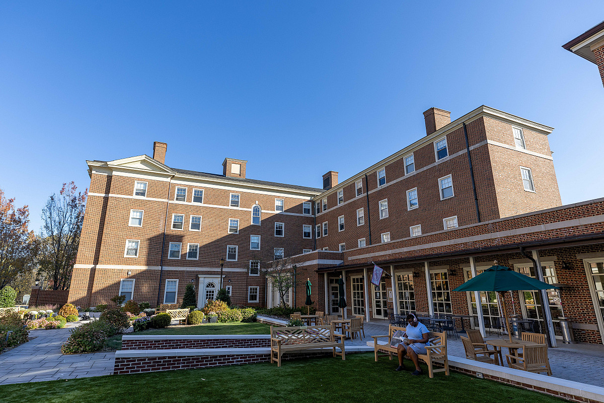 Exterior of residence hall