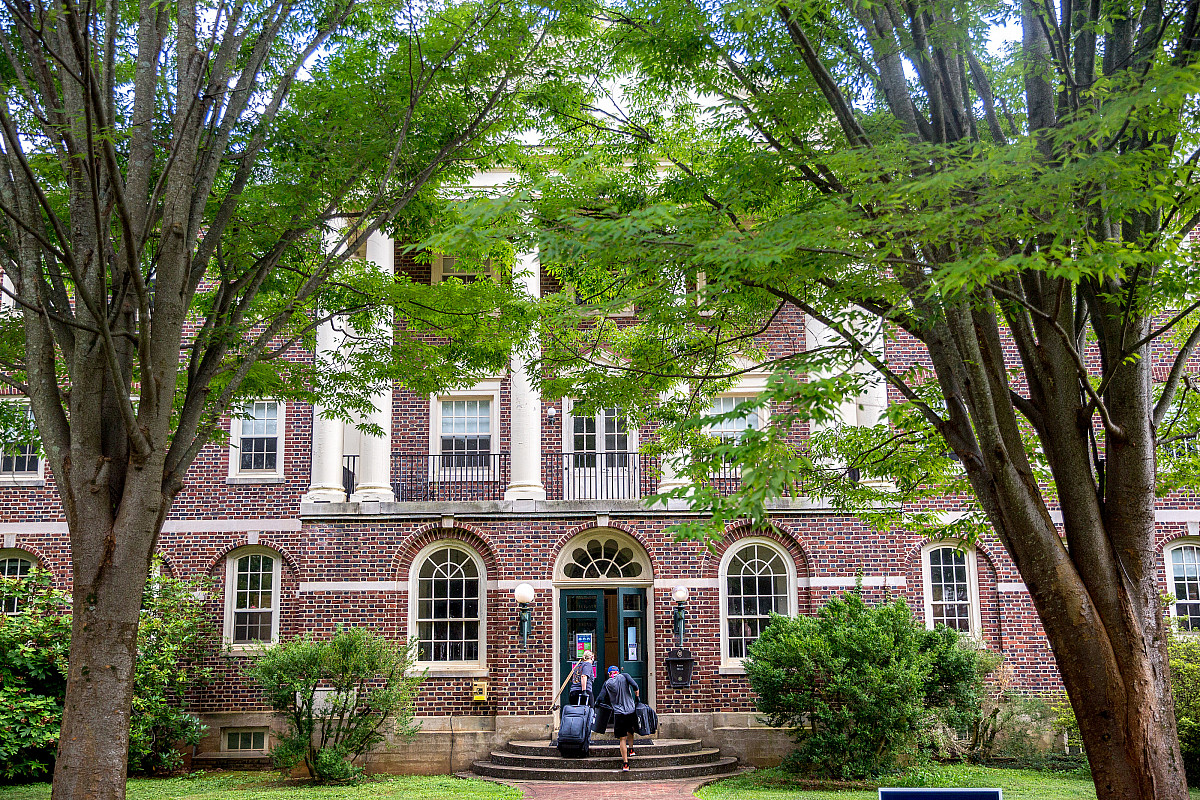 Exterior of residence hall