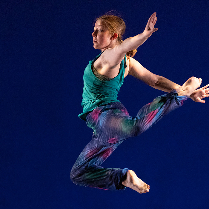 Sweet Briar College students rehearse for the Fall 2022 Dance Concert